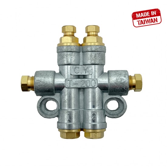 YAĞ DAĞITICI DİSTRİBÜTÖR T-200 (0,5cc) YAĞ DAĞITICI DİSTRİBÜTÖR T-200 (0,5cc)