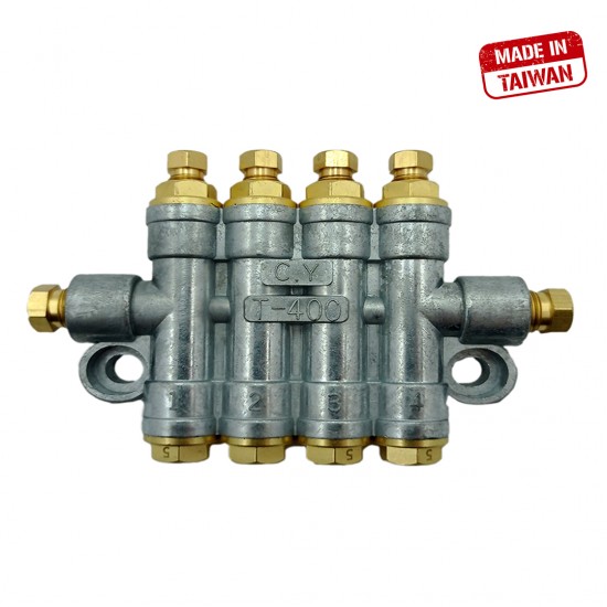 YAĞ DAĞITICI DİSTRİBÜTÖR T-400 (0,5cc) YAĞ DAĞITICI DİSTRİBÜTÖR T-400 (0,5cc)
